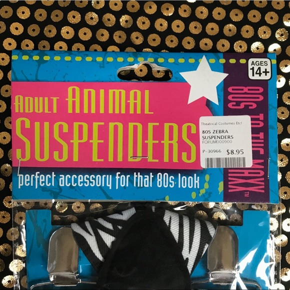 Zebra Suspenders - Picture 2 of 2